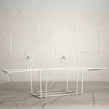 White Metal Pot Hanger
