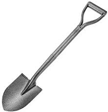 Metal shovel