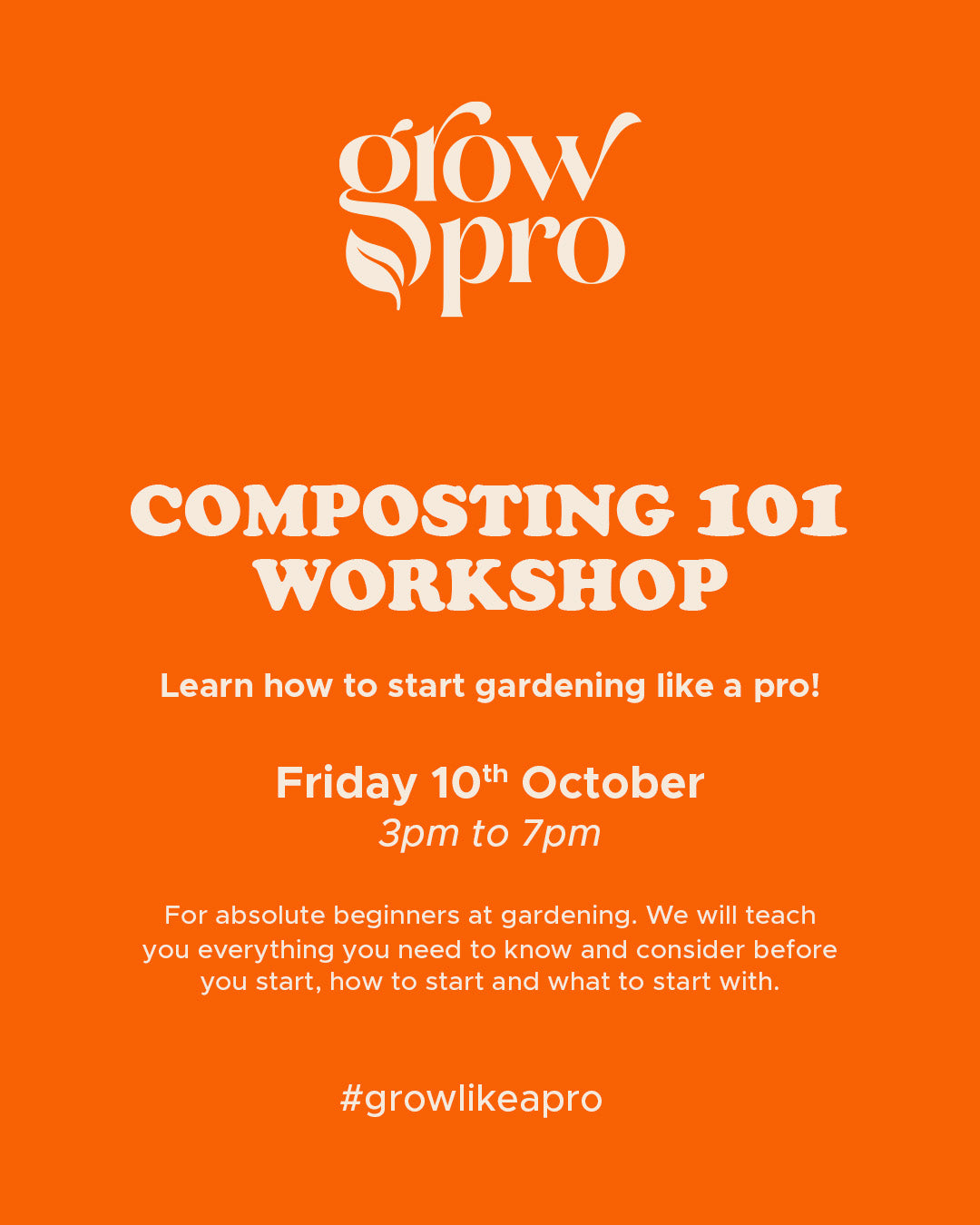 Composting 101 Workshop