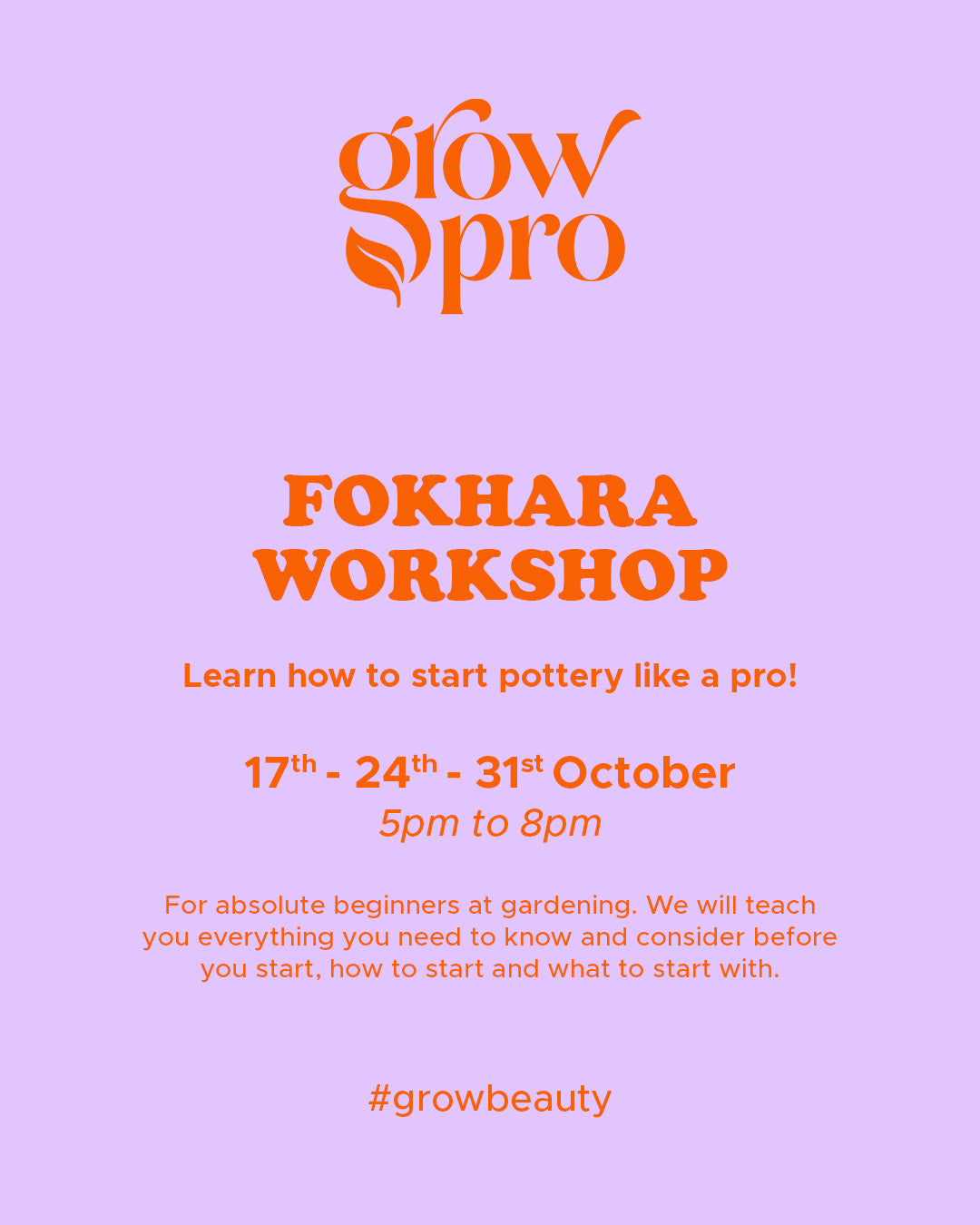 Pottery Workshop By Fokhara