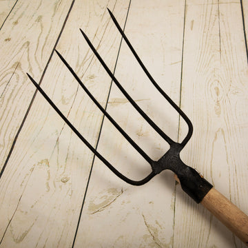 Plant Fork with Wooden Handle